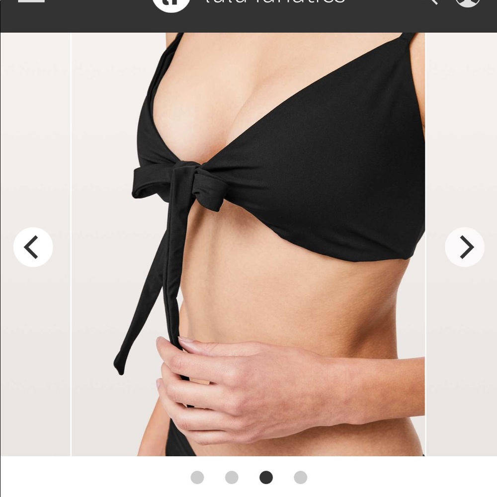 Lululemon Tied to Tide swim top